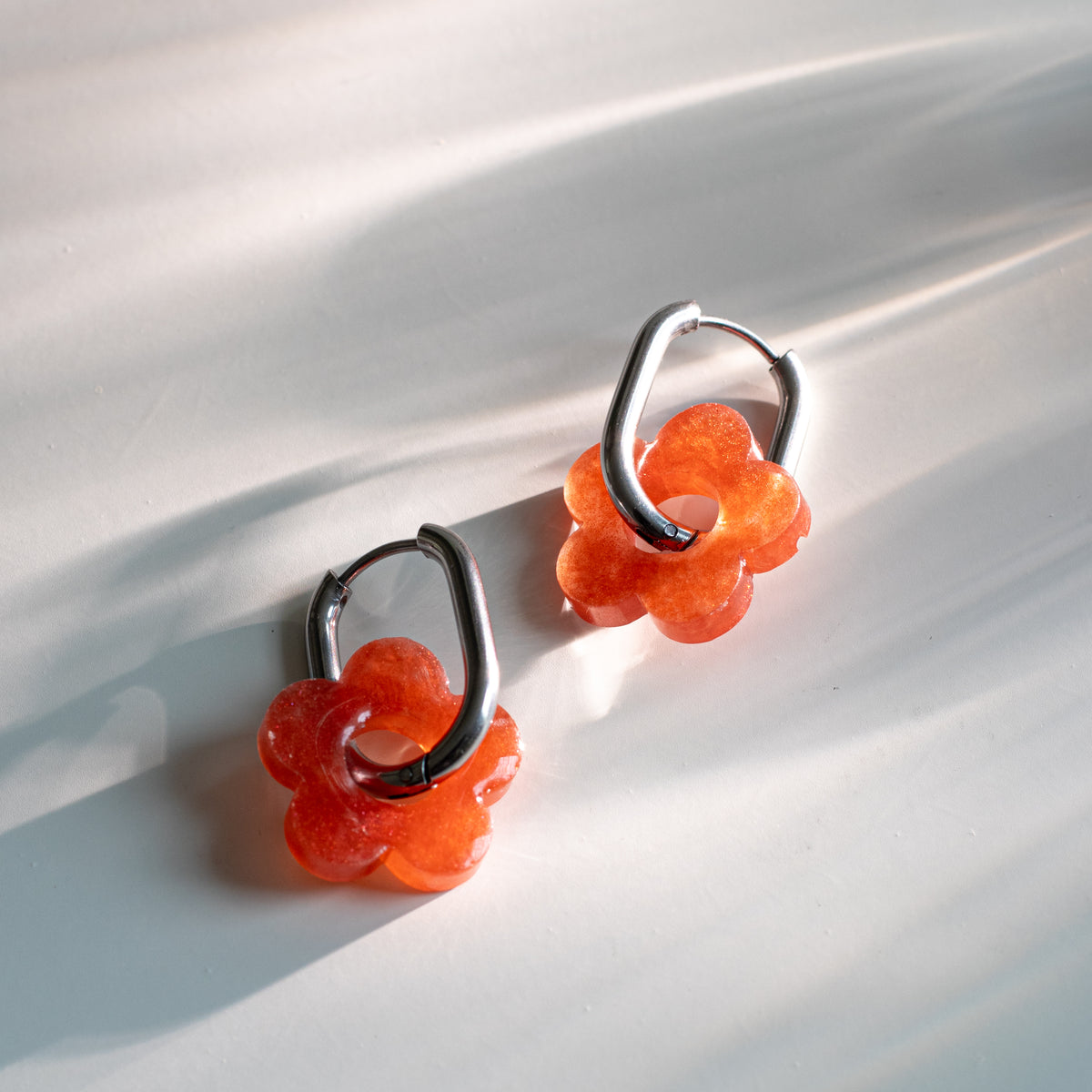 Fleurs - boucles d'oreilles