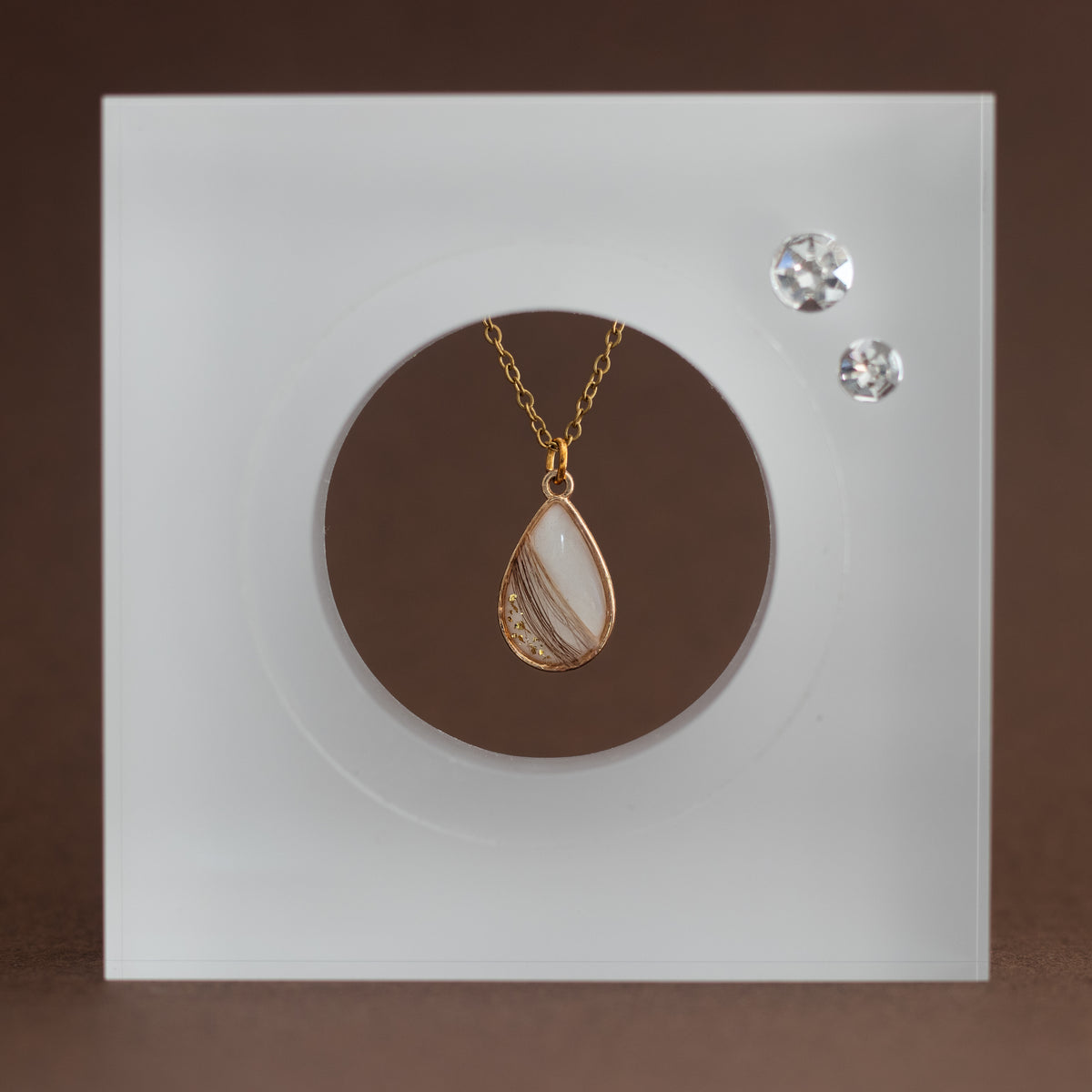 Toujours près de toi, collier souvenir