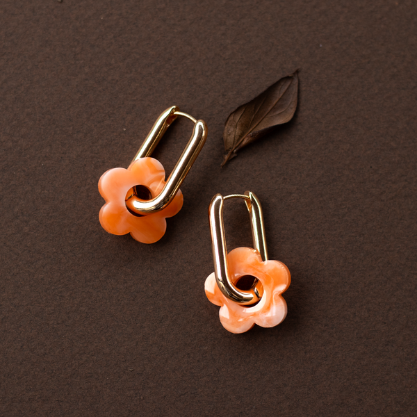 Fleurs - boucles d'oreilles