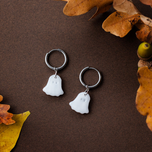 Fantôme : Boucles d'oreilles