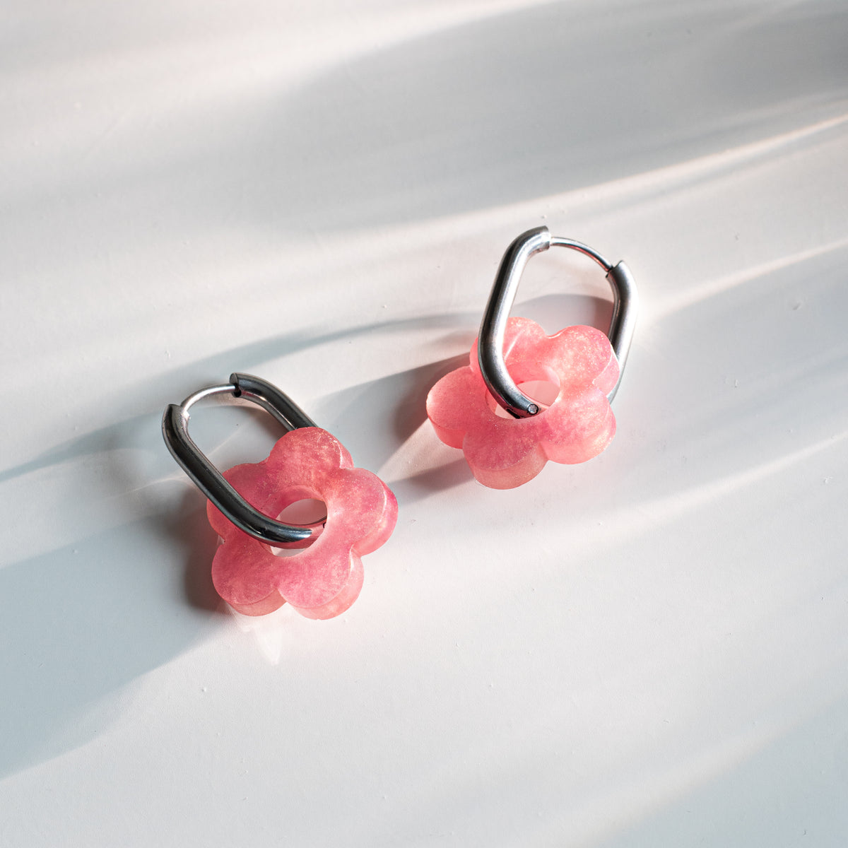 Fleurs - boucles d'oreilles