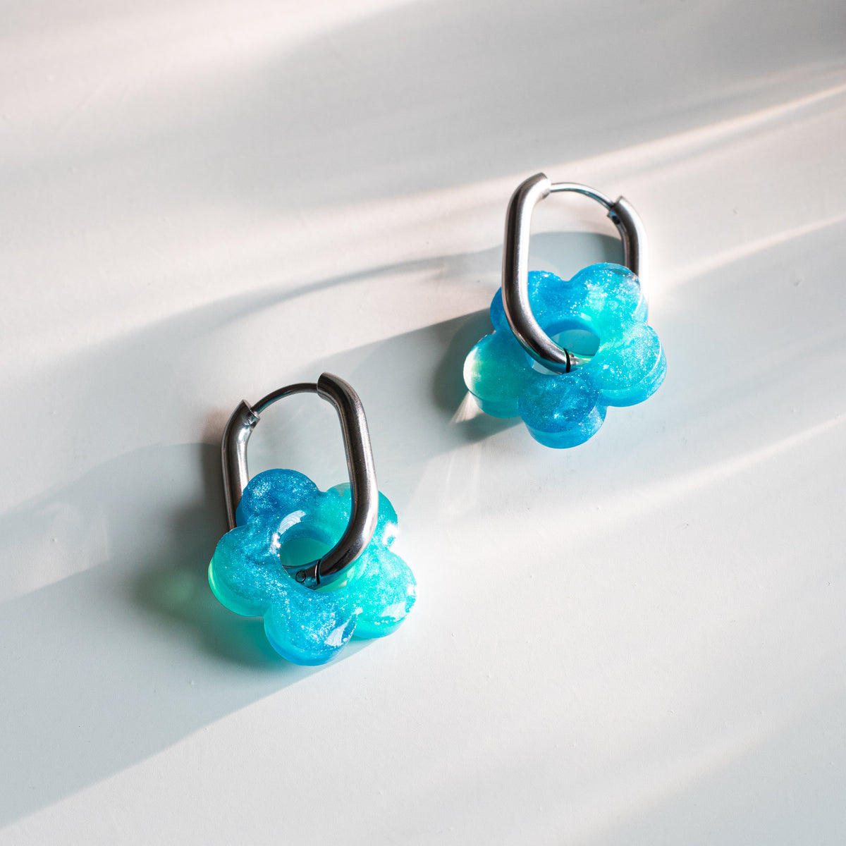 Fleurs - boucles d'oreilles