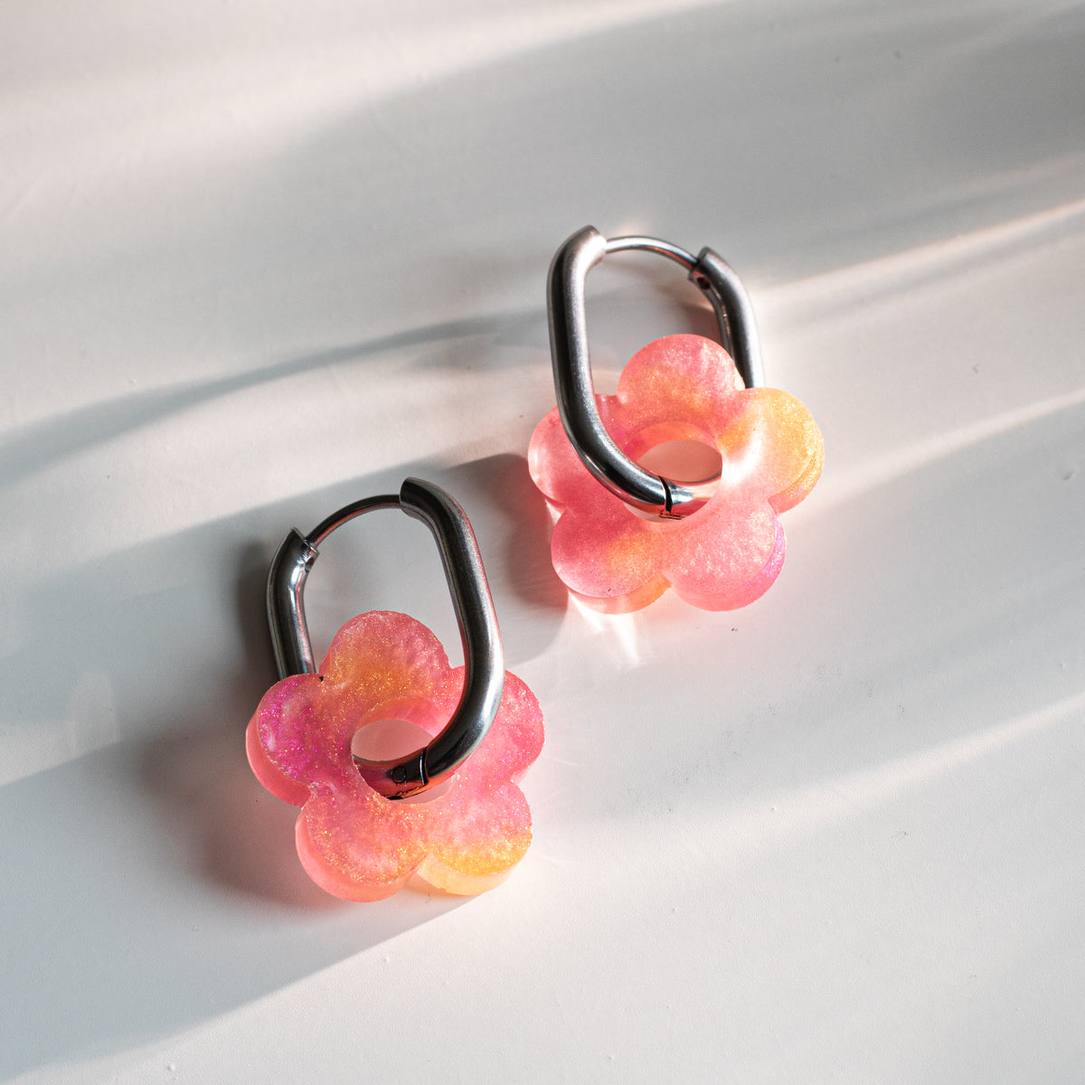 Fleurs - boucles d'oreilles