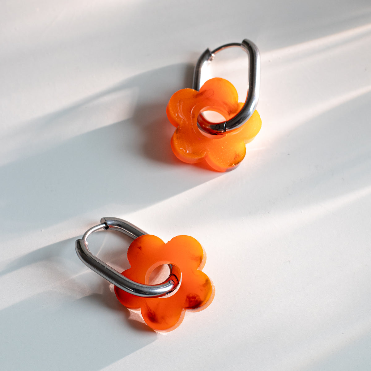 Fleurs - boucles d'oreilles