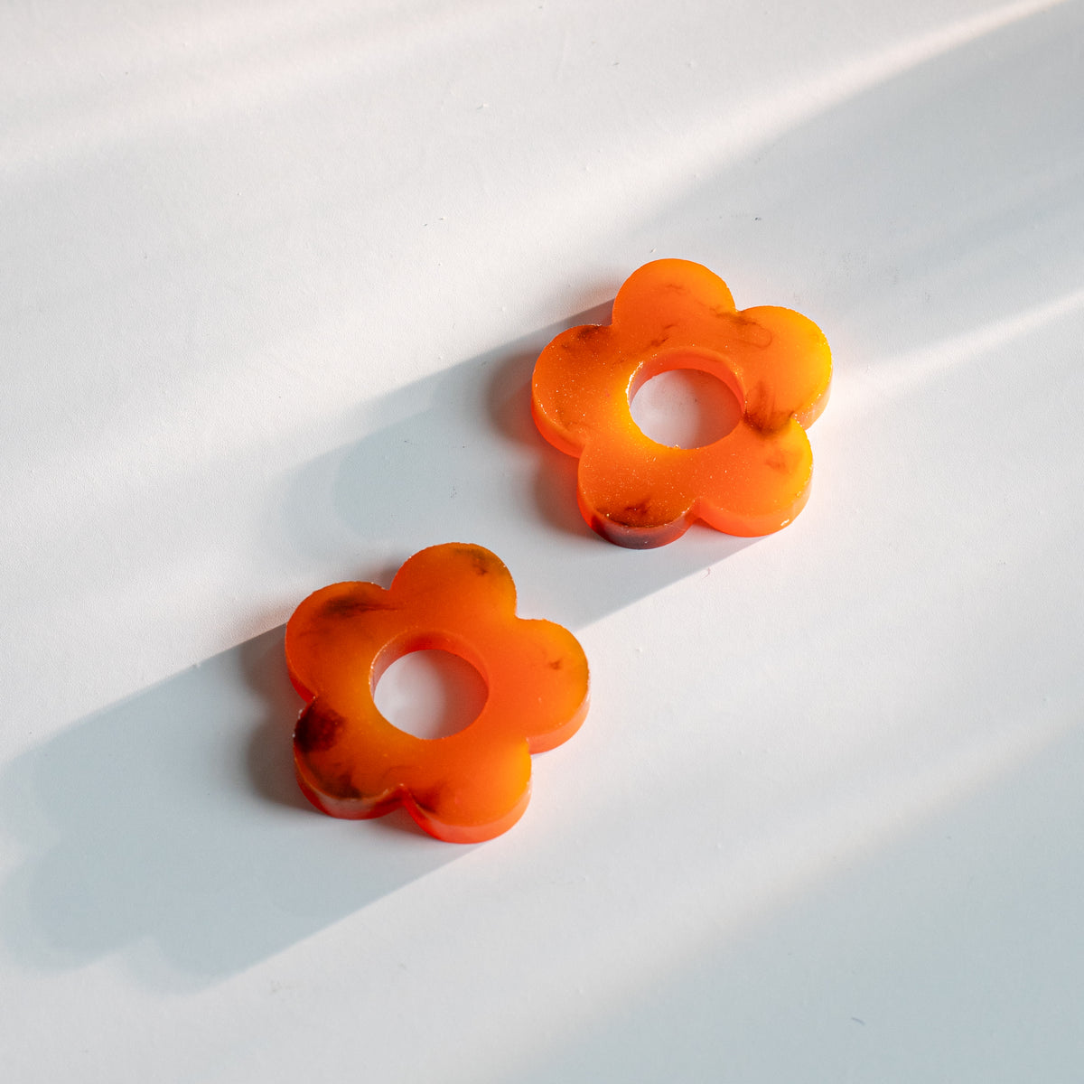 Fleurs - boucles d'oreilles