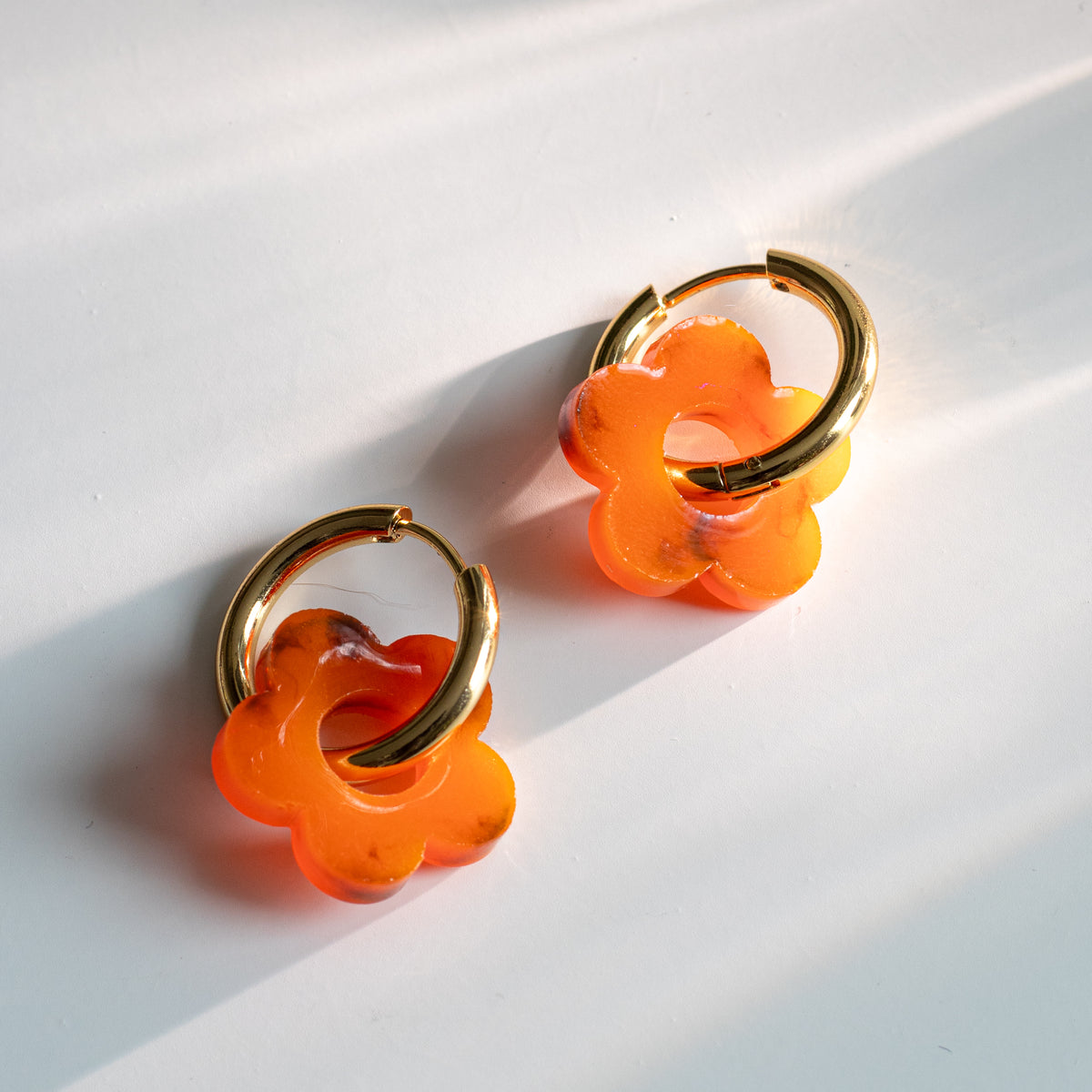 Fleurs - boucles d'oreilles