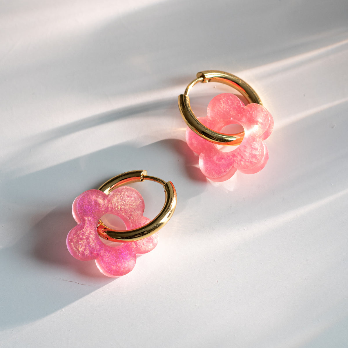 Fleurs - boucles d'oreilles