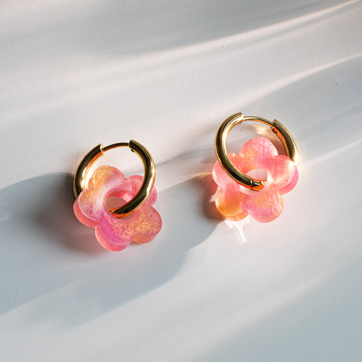 Fleurs - boucles d'oreilles