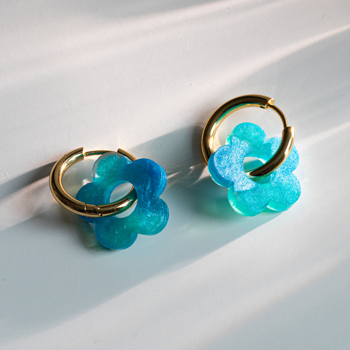 Fleurs - boucles d'oreilles