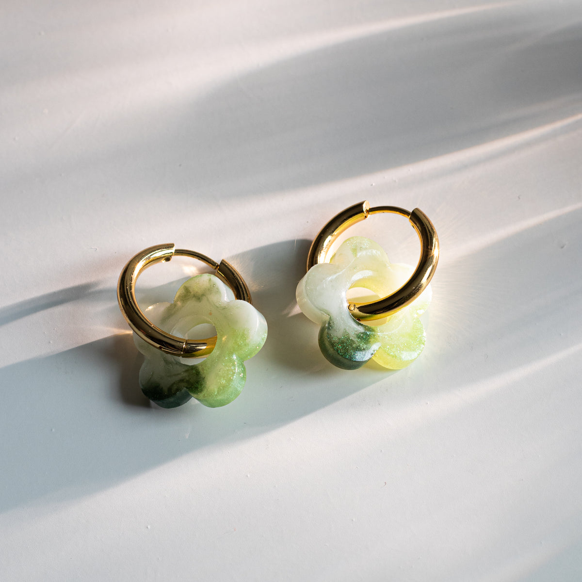 Fleurs - boucles d'oreilles