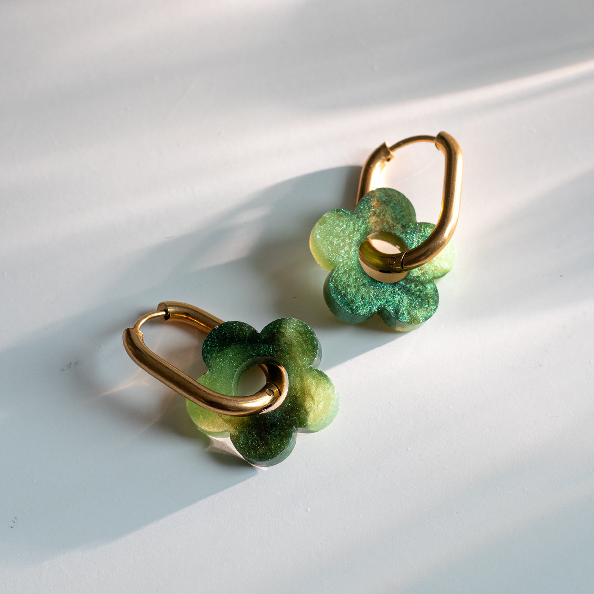 Fleurs - boucles d'oreilles