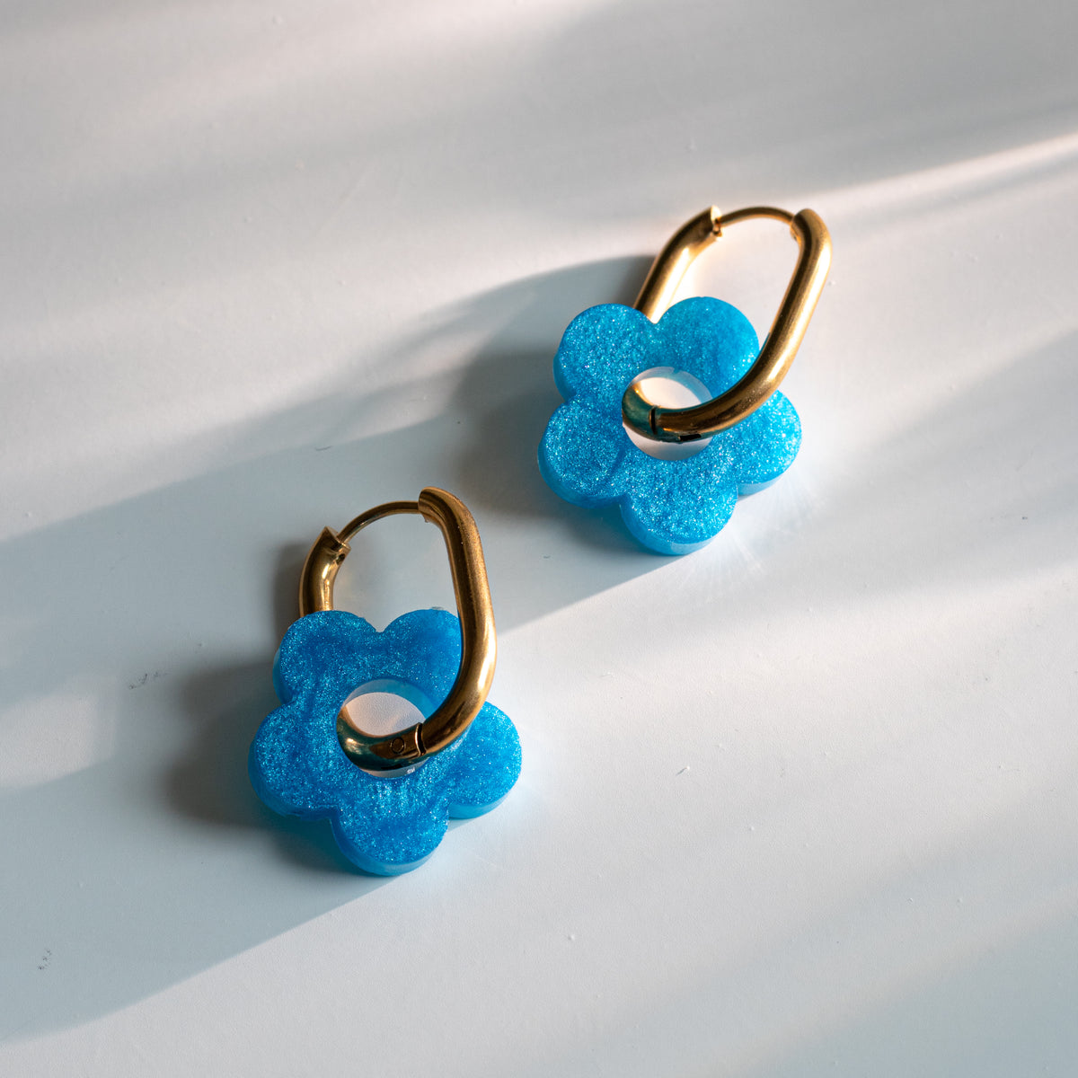 Fleurs - boucles d'oreilles