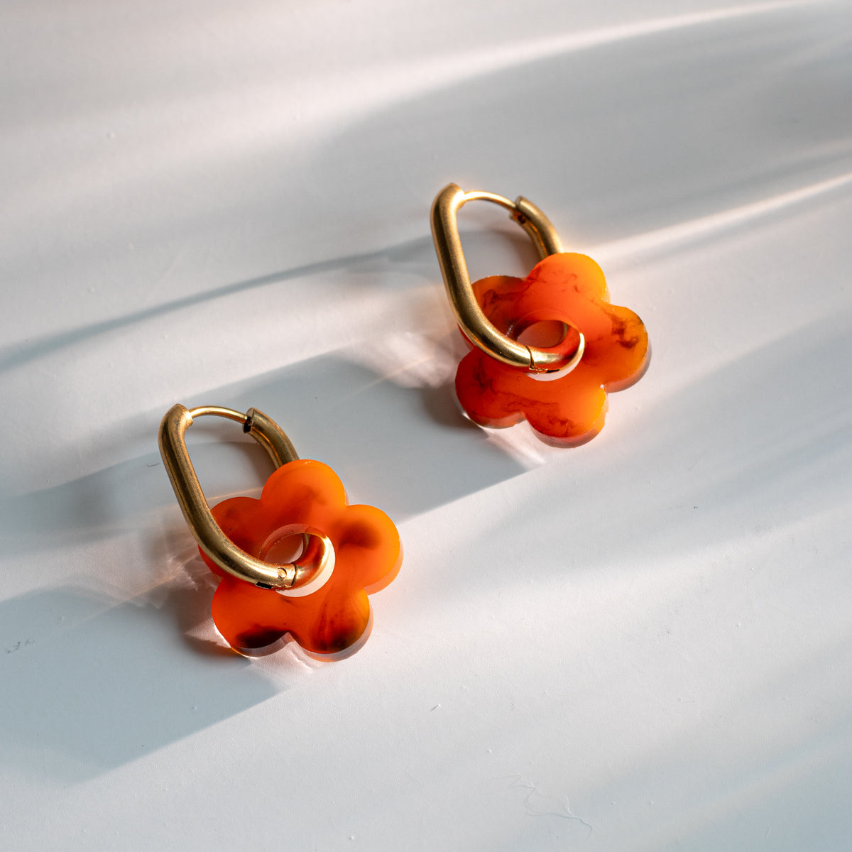 Fleurs - boucles d'oreilles