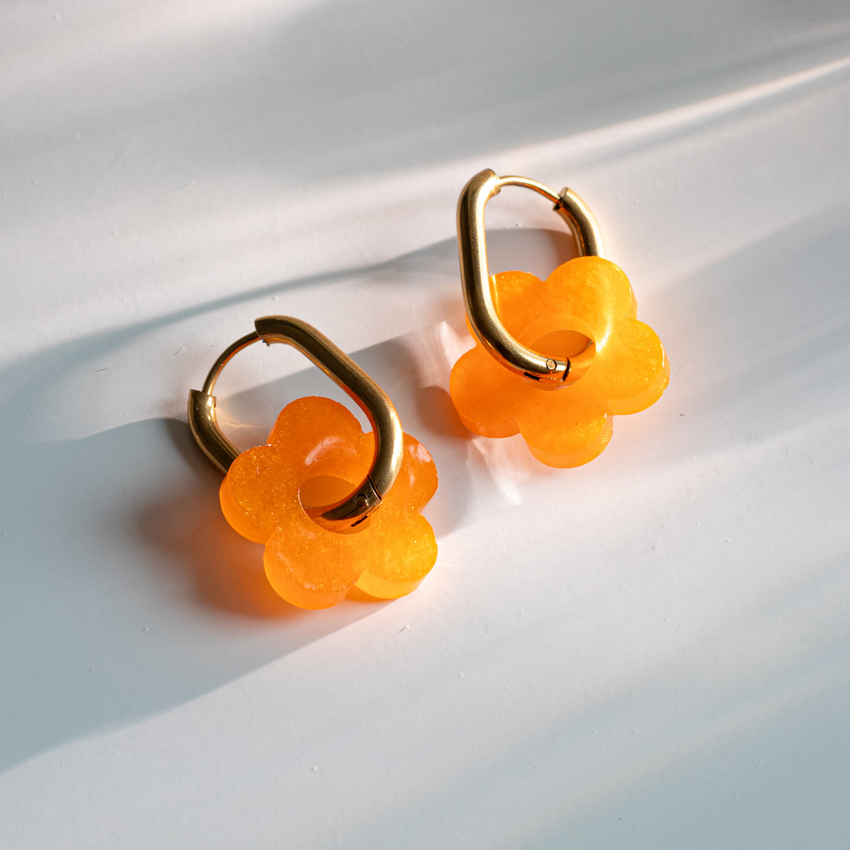 Fleurs - boucles d'oreilles