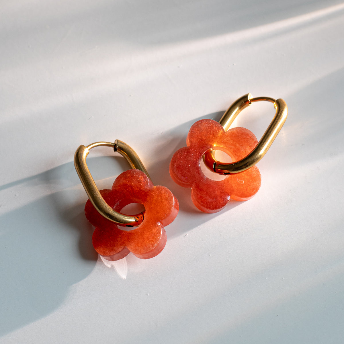 Fleurs - boucles d'oreilles