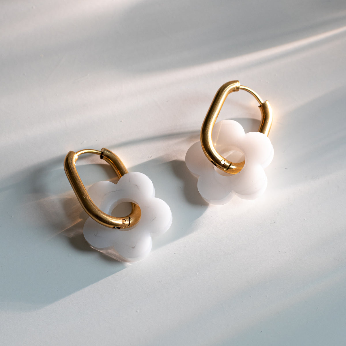 Fleurs - boucles d'oreilles