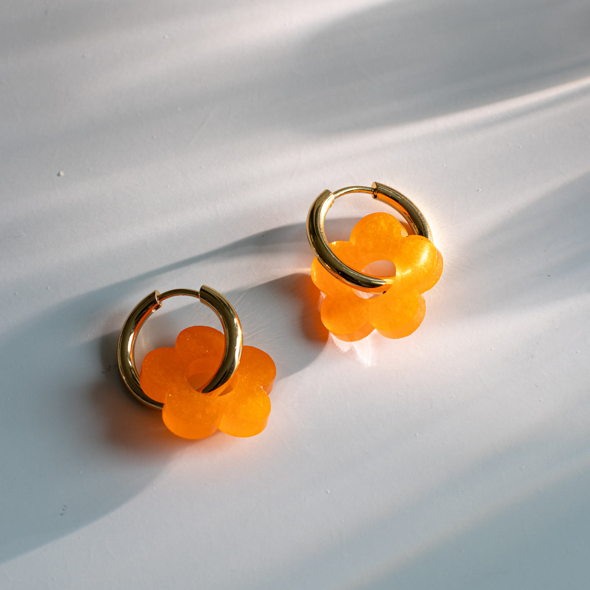 Fleurs - boucles d'oreilles