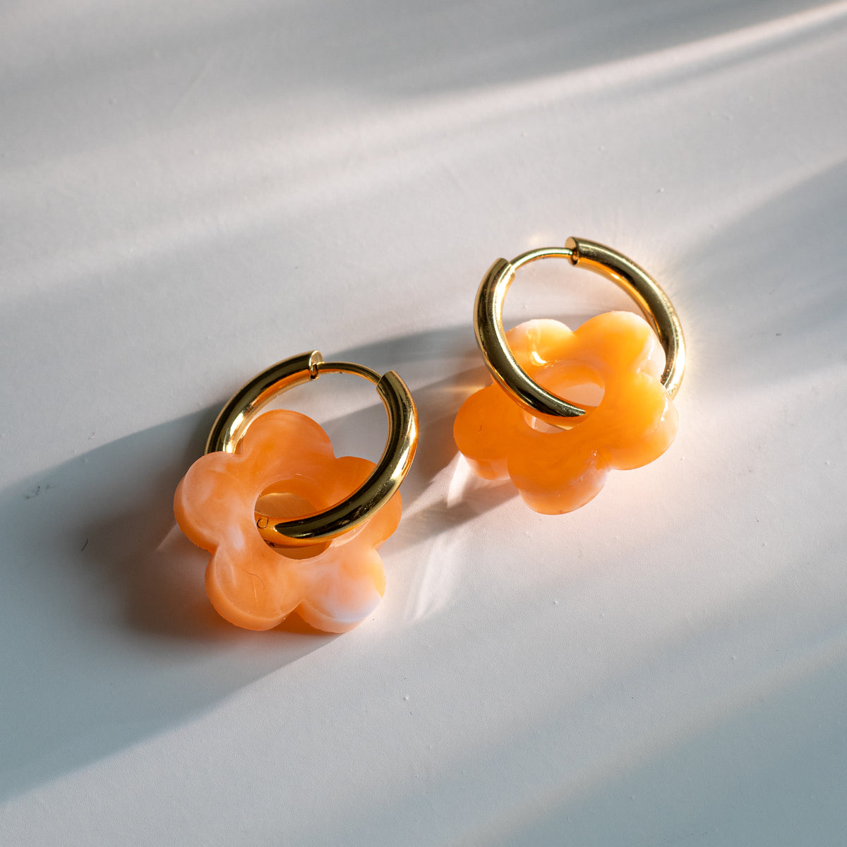 Fleurs - boucles d'oreilles