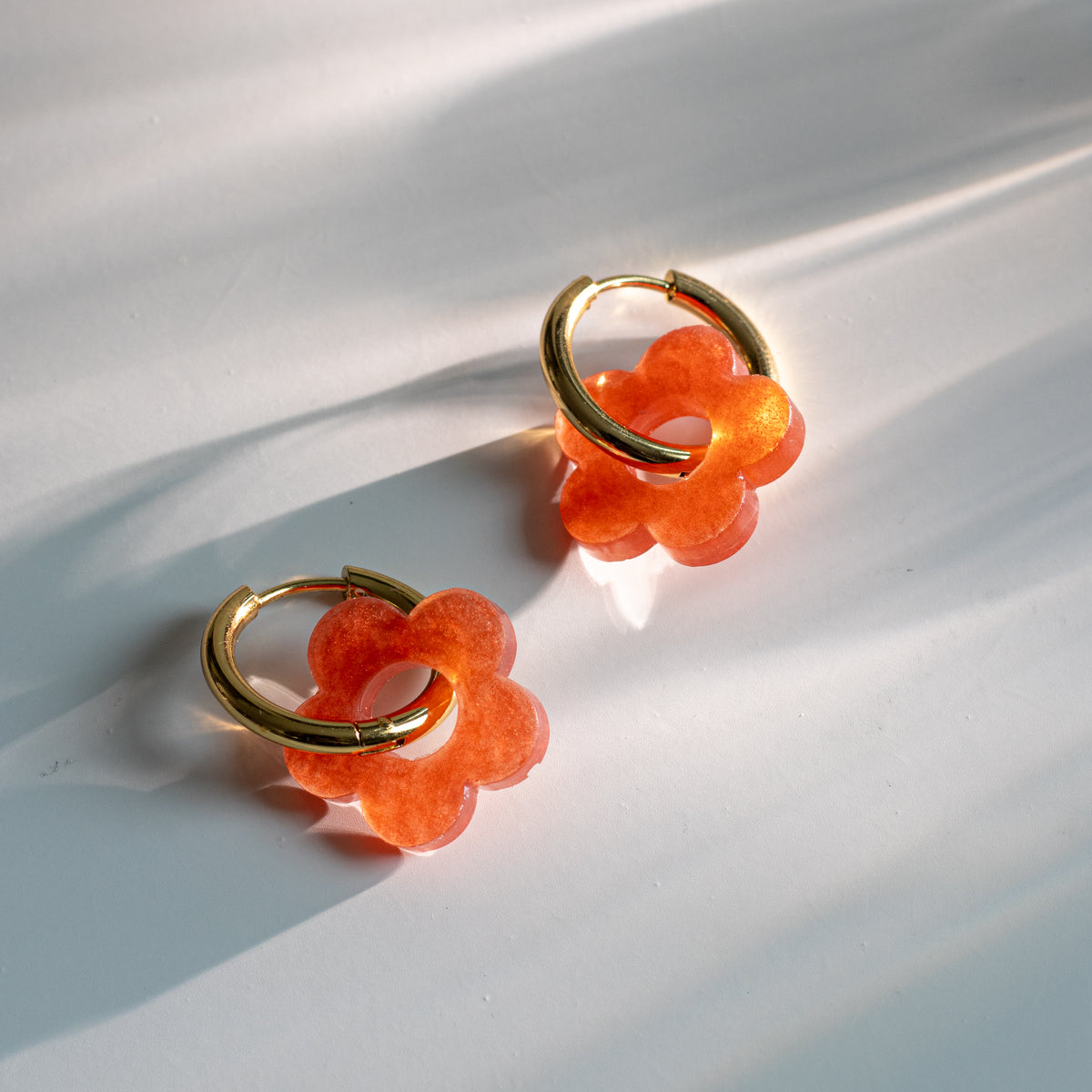 Fleurs - boucles d'oreilles