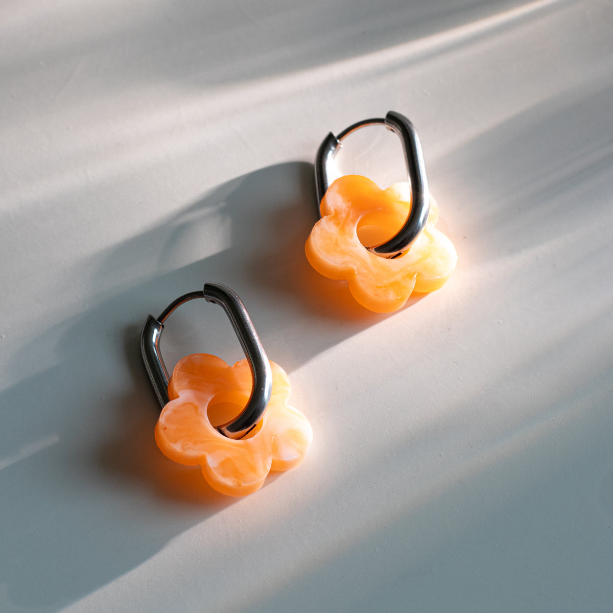 Fleurs - boucles d'oreilles