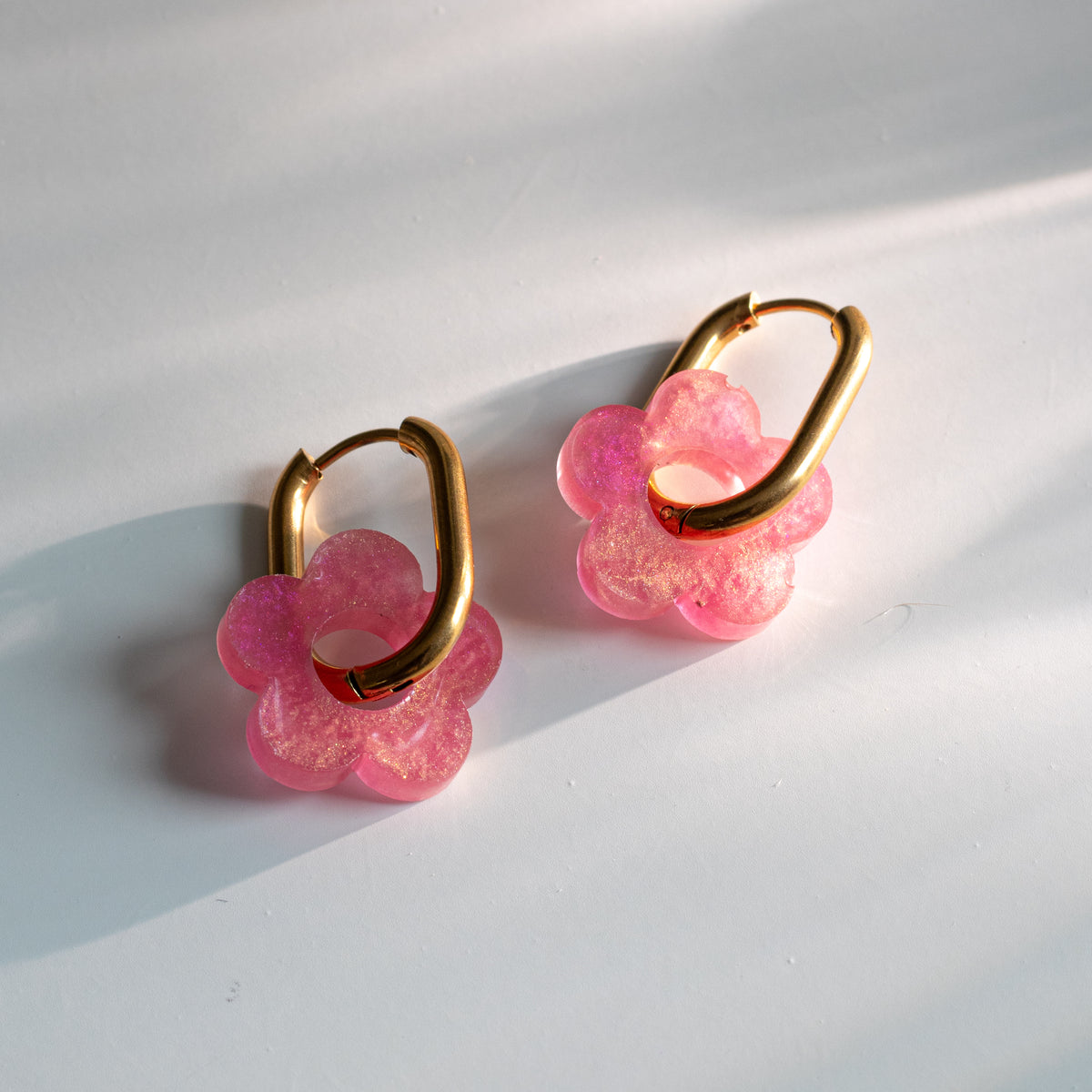 Fleurs - boucles d'oreilles