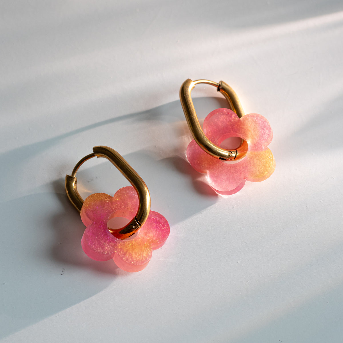 Fleurs - boucles d'oreilles