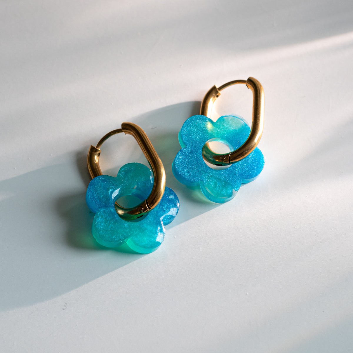 Fleurs - boucles d'oreilles